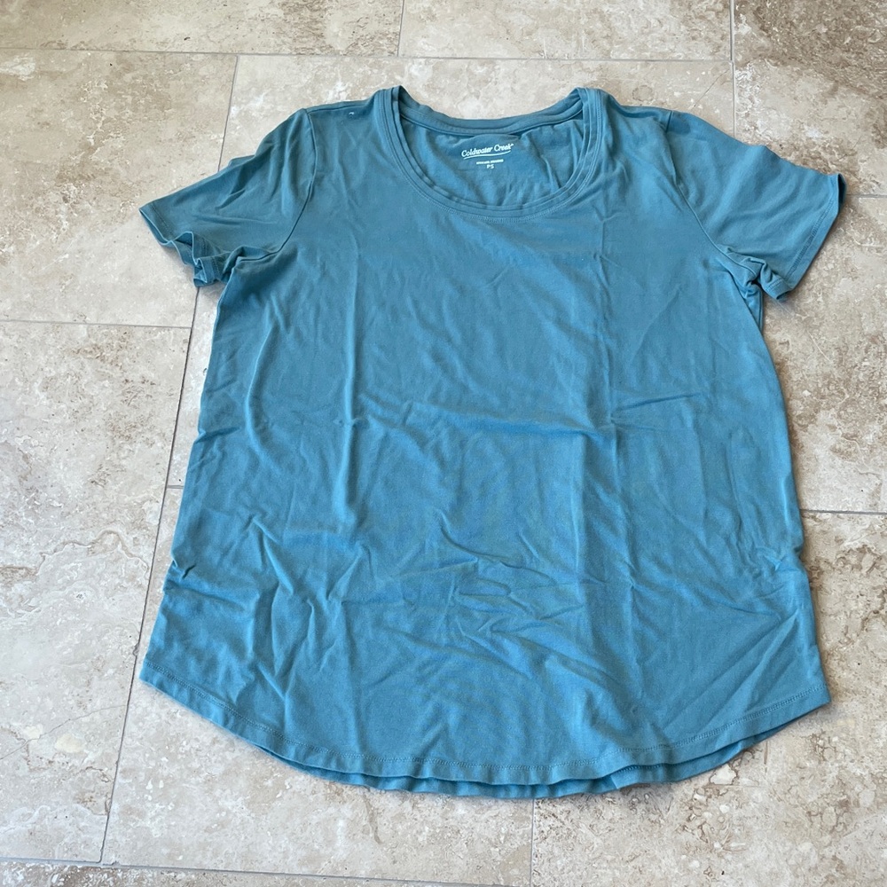 Casual Blue Women's Top
